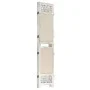 Biombo divisor de 4 paneles de tela color crema 140x165 cm de vidaXL, Divisores de ambientes - Ref: Foro24-338559, Precio: 72...