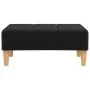 Reposapiés de tela negro 78x56x32 cm de vidaXL, Otomanas - Ref: Foro24-337747, Precio: 81,31 €, Descuento: %