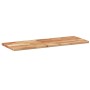 Estante flotante 2 uds madera acacia acabado aceite 80x30x2 cm en Estanterías | Comprar online en Foru.es