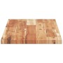 Estante flotante 3 uds madera acacia acabado aceite 80x30x2 cm en Estanterías | Comprar online en Foru.es