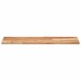 Estante flotante madera acacia maciza acabado aceite 100x30x2cm en Estanterías | Comprar online en Foru.es