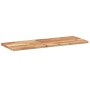Estante flotante 2 uds madera acacia acabado aceite 100x30x2 cm en Estanterías | Comprar online en Foru.es