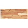 Estante flotante 2 uds madera acacia acabado aceite 100x30x2 cm en Estanterías | Comprar online en Foru.es
