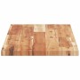 Estante flotante 3 uds madera acacia acabado aceite 100x30x2 cm en Estanterías | Comprar online en Foru.es