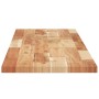 Estante flotante madera acacia maciza acabado aceite 140x30x2cm en Estanterías | Comprar online en Foru.es