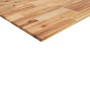 Estante flotante 2 uds madera acacia acabado aceite 140x30x2 cm en Estanterías | Comprar online en Foru.es