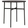 Mesita de centro de ratán sintético marrón 45 cm de vidaXL, Mesas de jardín - Ref: Foro24-317175, Precio: 25,53 €, Descuento: %