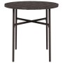 Mesita de centro de ratán sintético marrón 45 cm de vidaXL, Mesas de jardín - Ref: Foro24-317175, Precio: 27,06 €, Descuento: %