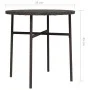 Mesita de centro de ratán sintético marrón 45 cm de vidaXL, Mesas de jardín - Ref: Foro24-317175, Precio: 25,53 €, Descuento: %