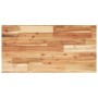 Estante flotante 3 uds madera acacia acabado aceite 100x40x2 cm en Estanterías | Comprar online en Foru.es