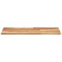 Estante flotante 4 uds madera acacia acabado aceite 100x40x2 cm en Estanterías | Comprar online en Foru.es