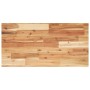 Estante flotante 4 uds madera acacia acabado aceite 100x40x2 cm en Estanterías | Comprar online en Foru.es