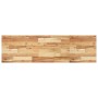 Estante flotante 2 uds madera acacia acabado aceite 140x40x2 cm en Estanterías | Comprar online en Foru.es