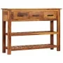 Aparador con 3 cajones madera maciza de acacia 110x30x80 cm de vidaXL, Aparadores - Ref: Foro24-338032, Precio: 263,08 €, Des...