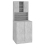 Mueble de lavadora gris hormigón de vidaXL, Accesorios para lavadoras y secadoras - Ref: Foro24-3082012, Precio: 166,42 €, De...