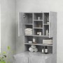 Mueble de lavadora gris hormigón de vidaXL, Accesorios para lavadoras y secadoras - Ref: Foro24-3082012, Precio: 166,42 €, De...