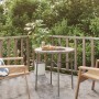 Mesita de centro de ratán sintético gris 45 cm de vidaXL, Mesas de jardín - Ref: Foro24-317176, Precio: 25,97 €, Descuento: %