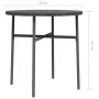 Mesita de centro de ratán sintético gris 45 cm de vidaXL, Mesas de jardín - Ref: Foro24-317176, Precio: 25,64 €, Descuento: %