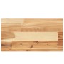 Estantes flotantes 3 uds madera acacia acabado aceite 60x20x4cm en Estanterías | Comprar online en Foru.es