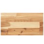 Estantes flotantes 4 uds madera acacia acabado aceite 60x20x4cm en Estanterías | Comprar online en Foru.es