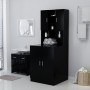 Mueble de lavadora negro de vidaXL, Accesorios para lavadoras y secadoras - Ref: Foro24-3082009, Precio: 146,08 €, Descuento: %