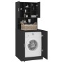 Mueble de lavadora negro de vidaXL, Accesorios para lavadoras y secadoras - Ref: Foro24-3082009, Precio: 146,08 €, Descuento: %