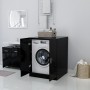 Mueble de lavadora negro de vidaXL, Accesorios para lavadoras y secadoras - Ref: Foro24-3082009, Precio: 146,08 €, Descuento: %