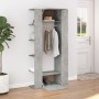 Muebles de recibidor 2 uds madera contrachapada gris hormigón de vidaXL, Taquillas y armarios de almacenamiento - Ref: Foro24...