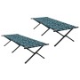 Camas de Sol Plegables 2 pcs con Bolsa de Transporte Patrón de Hojas Tela Oxford 600D | Foro24.es | Tu tienda online para hogar, jardín y más Foro24.es