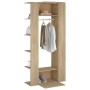 Muebles de recibidor 2 uds madera contrachapada roble sonoma de vidaXL, Taquillas y armarios de almacenamiento - Ref: Foro24-...