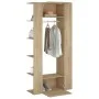 Muebles de recibidor 2 uds madera contrachapada roble sonoma de vidaXL, Taquillas y armarios de almacenamiento - Ref: Foro24-...