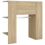 Muebles de recibidor 2 uds madera contrachapada roble sonoma de vidaXL, Taquillas y armarios de almacenamiento - Ref: Foro24-...