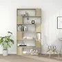 Estantería divisor de espacios color roble Sonoma 100x24x188 cm de vidaXL, Librerías y estanterías - Ref: Foro24-3082074, Pre...