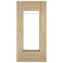 Muebles de recibidor 2 uds madera contrachapada roble sonoma de vidaXL, Taquillas y armarios de almacenamiento - Ref: Foro24-...