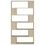 Estantería divisor de espacios color roble Sonoma 100x24x188 cm de vidaXL, Librerías y estanterías - Ref: Foro24-3082074, Pre...