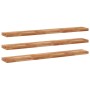 Estante flotante 3 uds madera acacia acabado aceite 140x20x4 cm en Estanterías | Comprar online en Foru.es