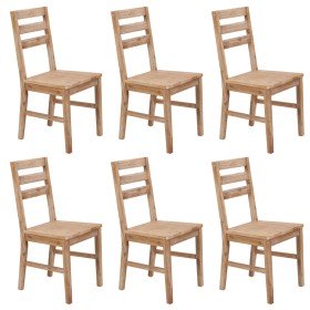 Sillas de comedor 6 unidades madera maciza de acacia en Sillas de comedor | Comprar online en Foru.es