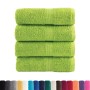 Toallas de invitados SOLUND 4 uds verde manzana 30x50 cm 600gsm de , Toallas - Ref: Foro24-137495, Precio: 16,50 €, Descuento: %