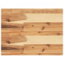 Estante flotante madera acacia maciza acabado aceite 40x30x4 cm en Estanterías | Comprar online en Foru.es