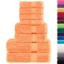 Juego de toallas premium SOLUND 8 unidades naranja 600 gsm de , Toallas - Ref: Foro24-137546, Precio: 48,94 €, Descuento: %