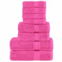 Juego de toallas premium SOLUND 8 unidades rosa 600 gsm de , Toallas - Ref: Foro24-137552, Precio: 54,05 €, Descuento: %