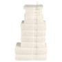 Juego de toallas premium SOLUND 12 unidades crema 600 gsm de , Toallas - Ref: Foro24-137584, Precio: 67,74 €, Descuento: %