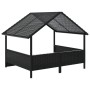 Caseta para perros con cojín ratán sintético de , Casetas para perros - Ref: Foro24-366390, Precio: 121,04 €, Descuento: %