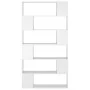 Estantería divisor de espacios blanco brillo 100x24x188 cm de vidaXL, Librerías y estanterías - Ref: Foro24-3082077, Precio: ...