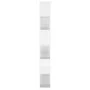 Estantería divisor de espacios blanco brillo 100x24x188 cm de vidaXL, Librerías y estanterías - Ref: Foro24-3082077, Precio: ...