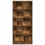 Estantería madera de ingeniería color envejecido 80x24x176 cm de , Librerías y estanterías - Ref: Foro24-857860, Precio: 79,2...