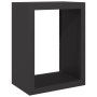 Leñero de acero negro 60x40x80 cm de , Bolsas y soportes de leña - Ref: Foro24-850996, Precio: 93,27 €, Descuento: -5%%