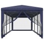 Carpa para fiestas con 8 paredes de malla HDPE azul 3x9 m de , Carpas y cenadores - Ref: Foro24-319242, Precio: 149,16 €, Des...
