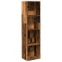 Estantería madera de ingeniería color envejecido 40x30x152 cm de , Librerías y estanterías - Ref: Foro24-857883, Precio: 59,7...