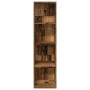 Estantería madera de ingeniería color envejecido 40x30x152 cm de , Librerías y estanterías - Ref: Foro24-857883, Precio: 59,7...